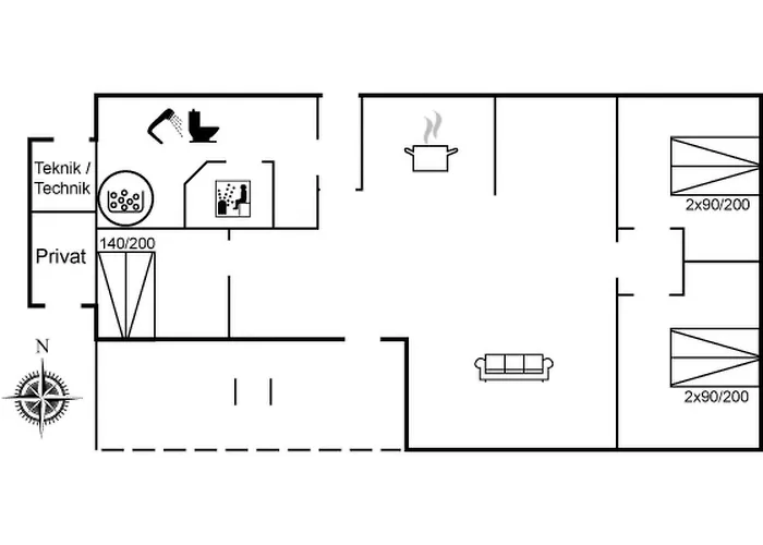 Granke - 3-8km From The Sea By Interhome Kongsmark